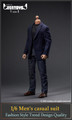 Vor Toys 1/6 Men's Casual Suits in Blue [VOR-1026B&91;