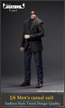 Vor Toys 1/6 Men's Casual Suits in Gray [VOR-1026C&91;