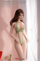 TBLeague Phicen 1:6 Female Seamless Detachable Feet Body in Pale with Green Bikini [PLLB2022-S50B&91;