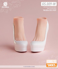 まとめ売り　Deck the Heels ミニチュア2点 World Box 1/6 Black Waterproof Platform High Heels [WB-CA009B
