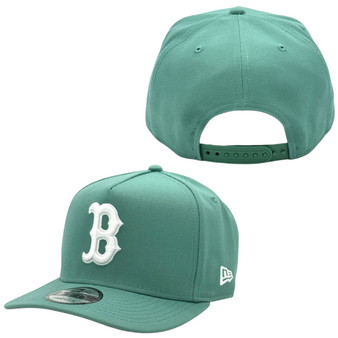 Boston Red Sox New Era City Connect All Monster Green With Classic Logo 9FIFTY A-Frame Adjustable Snapback Hat