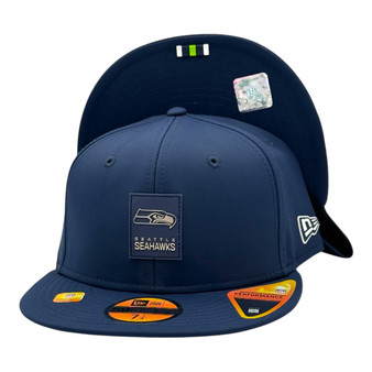 Seattle Seahawks New Era Navy 2025 Sideline 59FIFTY Fitted Hat