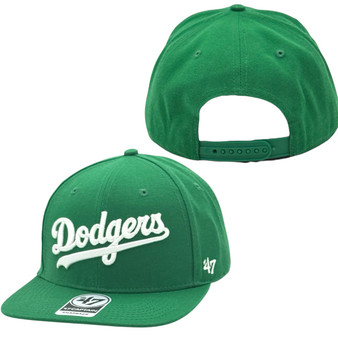 Los Angeles Dodgers 47 Brand Kelly Green Script 47 Captain Snapback Hat