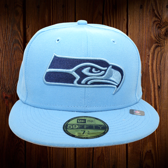 Seattle Seahawks New Era All Sky Blue 59FIFTY Fitted Hat