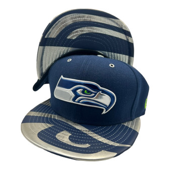 Seattle Seahawks New Era All Navy/Light Gray 2017 NFL Draft Spotlight 59FIFTY Fitted Hat