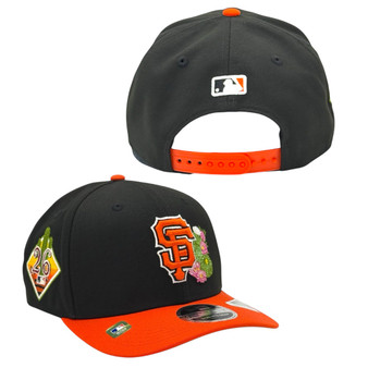 San Francisco Giants New Era Black/Orange 2026 Spring Training With Patch 9SEVENTY Stretch Fit Snapback Hat