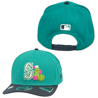 Seattle Mariners New Era Teal/Navy 2026 Spring Training 9SEVENTY Stretch Fit Snapback Hat