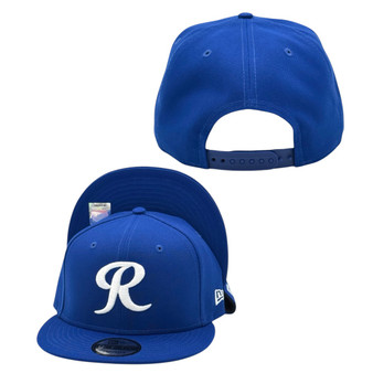Tacoma Rainiers New Era All Royal Blue With White Letter "R" 9FIFTY Adjustable Snapback Hat