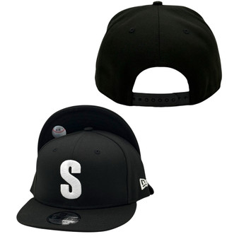 Seattle Steelheads New Era Black"Steelheads" Basic Logo 9FIFTY Adjustable Snapback