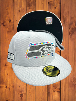 Seattle Seahawks New Era All Gray 2018 Crucial Catch 59FIFTY Fitted Hat