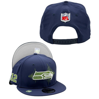 Seattle Seahawks New Era Navy 2026 Rivalry 9FIFTY Adjustable Snapback Hat