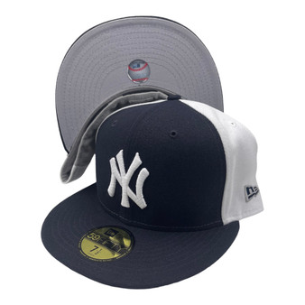 New York Yankees New Era Pin Wheel Muti Colors Navy/White/Gray 59FIFTY Fitted Hat