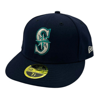 Seattle Mariners New Era All Navy Authentic Collection On-Field Low Profile Game 59FIFTY Fitted Hat