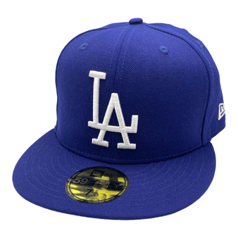 Los Angeles Dodgers New Era All Royal Blue With 1958 Cooperstown Logo 59FIFTY Fitted Hat