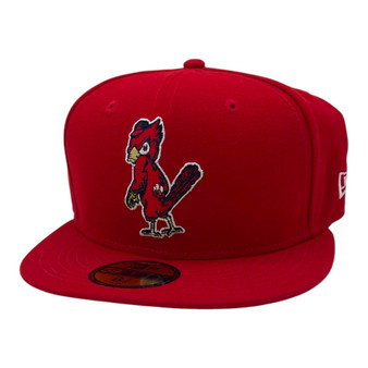 St. Louis Cardinals New Era All Red Alternate Logo 59FIFTY Fitted Hat