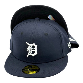 Detroit Tigers New Era All Navy Home Authentic Collection On-Field 59FIFTY Fitted Hat