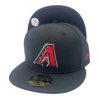 Arizona Diamondbacks New Era All Black On-Field Authentic Collection 59FIFTY Fitted Hat