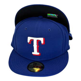 Texas Rangers New Era All Royal Blue Authentic Collection On-Field Game 59FIFTY Fitted Hat