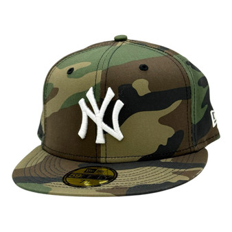New York Yankees New Era All WoodLand Camo 59FIFTY Fitted Hat