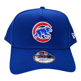 Chicago Cubs New Era All Royal Blue And Gray Bottom 9FORTY A-Frame Adjustable Snapback Hat