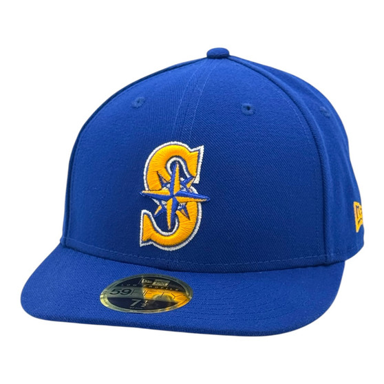 Seattle Mariners New Era Royal Blue Alternate Authentic Collection On-Field Low Profile Game 59FIFTY Fitted Hat