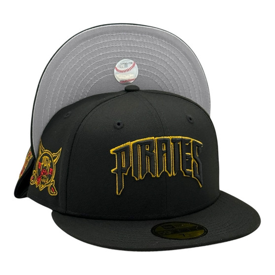 Pittsburgh Pirates Black 2026 City Connect With Patch 59FIFTY Fitted Hat
