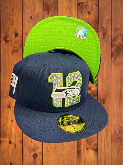 Seattle Seahawks New Era All Navy 2019 NFL Draft Onstage 59FIFTY Fitted Hat