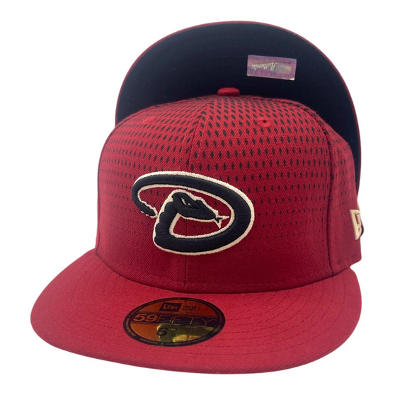 Arizona Diamondbacks New Era All Burgundy Alternate 3 Authentic Collection On-Field 59FIFTY Fitted Hat