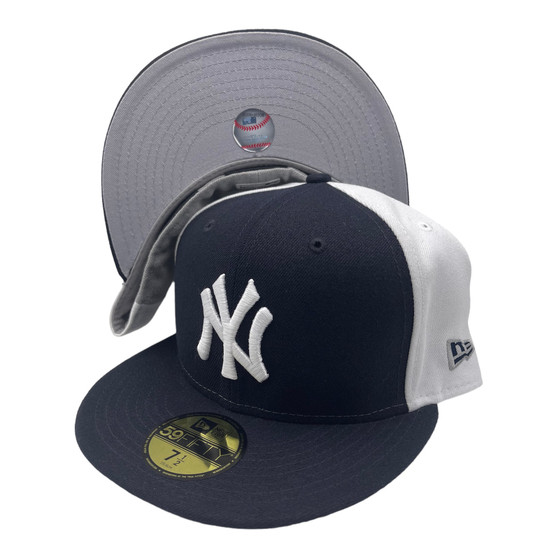 New York Yankees New Era Pin Wheel Muti Colors Navy/White/Gray 59FIFTY Fitted Hat