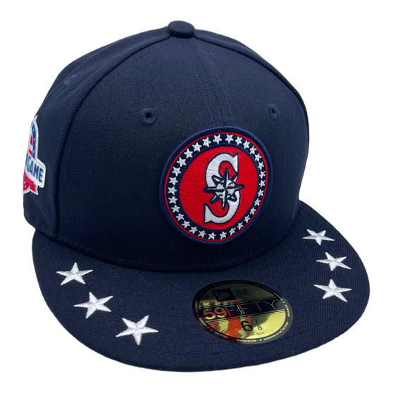 Seattle Mariners New Era All Navy 2018 MLB All-Star Workout On-Field 59FIFTY Fitted Hat