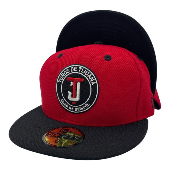 Toros De Tijuana New Era Red/Black Bill Diamond Era 59FIFTY Fitted Hat