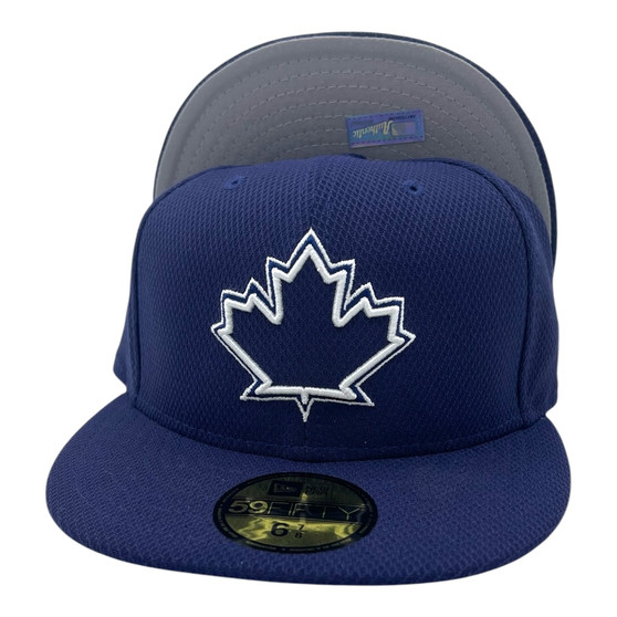 Toronto Blue Jays New Era Dark Navy Batting Practice Diamond Era 59FIFTY Fitted Hat