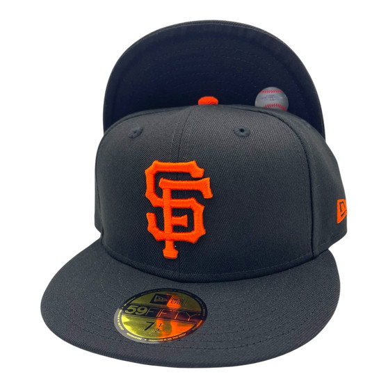 San Francisco Giants New Era All Black Game Authentic Collection On-Field 59FIFTY Fitted Hat