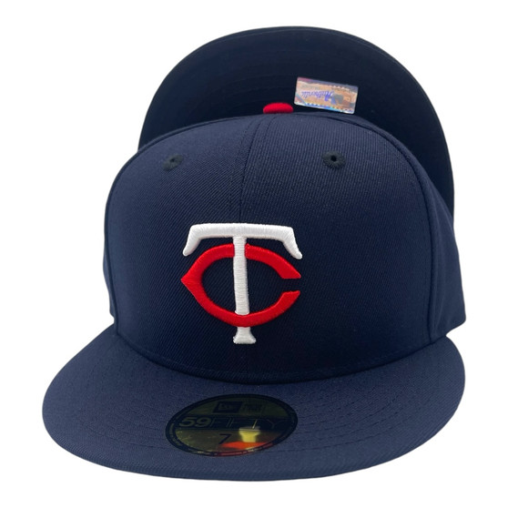 Minnesota Twins New Era All Navy Home Authentic Collection On-Field 59FIFTY Fitted Hat