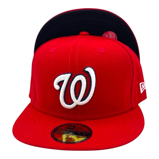 Washington Nationals New Era All Red Game Authentic Collection On-Field 59FIFTY Fitted Hat