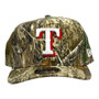Texas Rangers New Era Real Tree Classic Logo And Gray Bottom 9FIFTY A-Frame Adjustable Snapback Hat