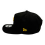 Pittsburgh Pirates New Era Black Classic Logo With Gray Bottom 9FIFTY A-Frame Adjustable Snapback Hat