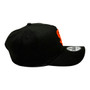 San Francisco Giants New Era All Black Classic Logo And Gray Bottom Polyester 9FORTY A-Frame Adjustable Snapback Hat