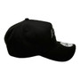 Los Angeles Kings New Era Black With Throw Black Logo And Gray Bottom 9FORTY A-Frame Adjustable Snapback Hat