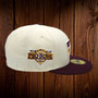 Seattle Seahawks New Era Chrome White/Maroon Bill And Gray Bottom With 1983 Pro Bowl Patch On Side 59FIFTY Fitted Hat