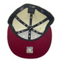 Seattle Seahawks New Era Chrome White/Rifle Green Bill And Maroon Bottom With 1983 Pro-bowl Patch On Side 59FIFTY Fitted Hat