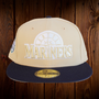 Seattle Mariners New Era Vegas Gold/Navy And Light Gray Bottom With 2023 All-Star Game Patch 59FIFTY Fitted Hat