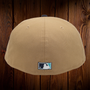Seattle Mariners New Era Khaki/Navy Blue Bill With Teal Bottom 59FIFTY Fitted Hat