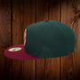 Seattle Mariners New Era Dark Green/ Cardinal Red Bill With Gray Bottom 59FIFTY Fitted Hat