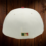 Seattle Mariners New Era No Patch Chrome/Hot Red Bill With Gray Bottom 59FIFTY Fitted Hat