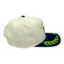 Seattle Seahawks New Era Cream/Navy 2025 NFL Draft 9FIFTY A-Frame Adjustable Snapback Hat