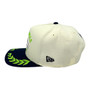 Seattle Seahawks New Era Cream/Navy 2025 NFL Draft 9FIFTY A-Frame Adjustable Snapback Hat