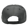 Marijuana Zion Black PU Leather With Gold Leaf Flat Bill Adjustable Snapback Hat