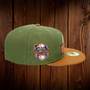 Seattle Mariners New Era Rifle Green/Toasted Peanut Brim And Gray Bottom With 2023 All-Star Game Patch On Side 59FIFTY Fitted Hat