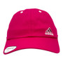 Adidas Women’s Hot Pink Small Logo On Side Unstructured Adjustable Velcro Back Hat